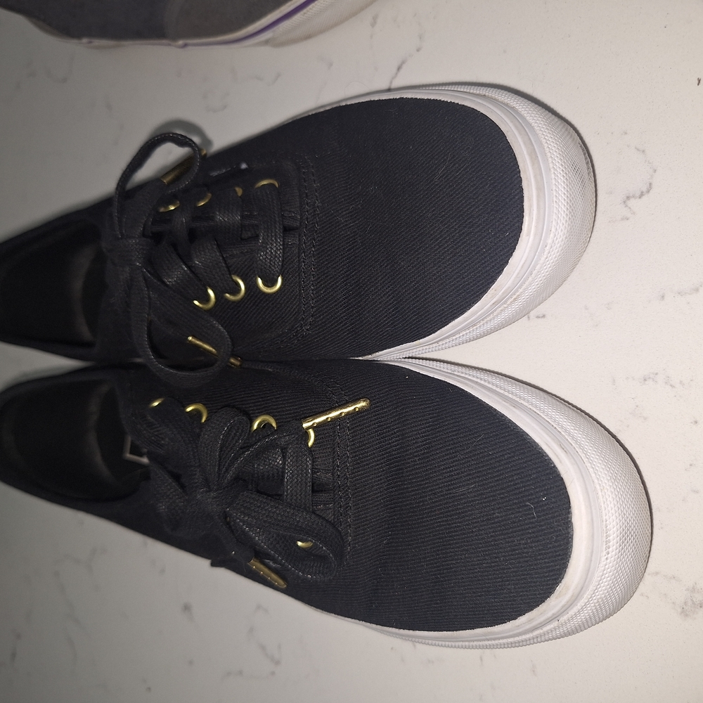 Vans Black and White Classic Sneakers